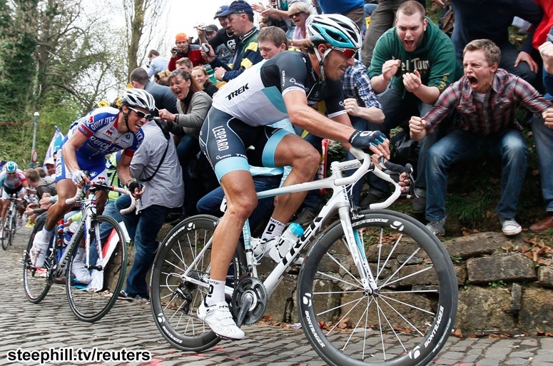 Photo: This race is also known as Ronde van Vlaanderen (Dutch), Tour des Flandres (French), Giro delle Flandre (Italian), Tour de Flandes (Spanish) . 